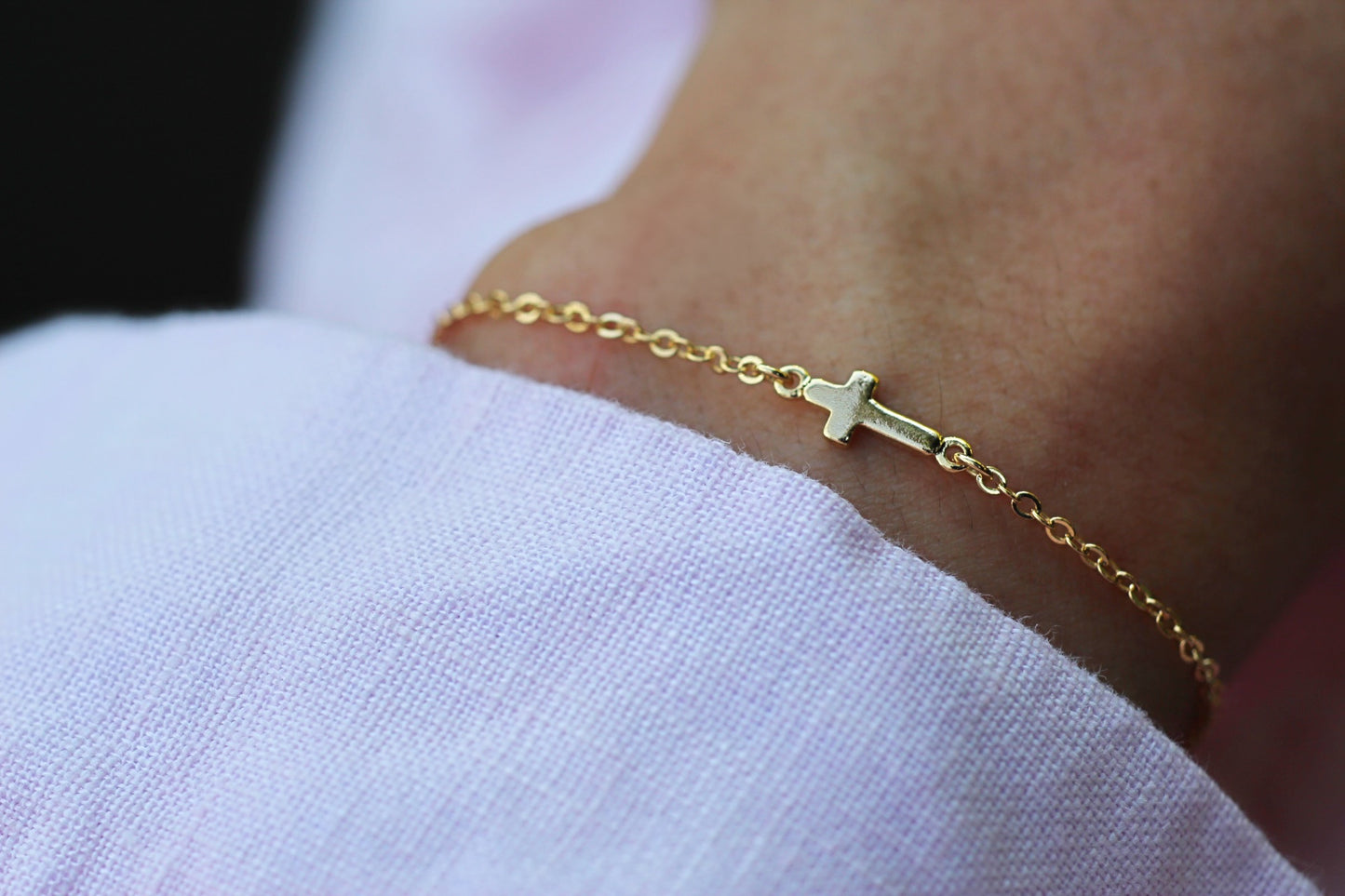 Pulsera Ubud Cruz line