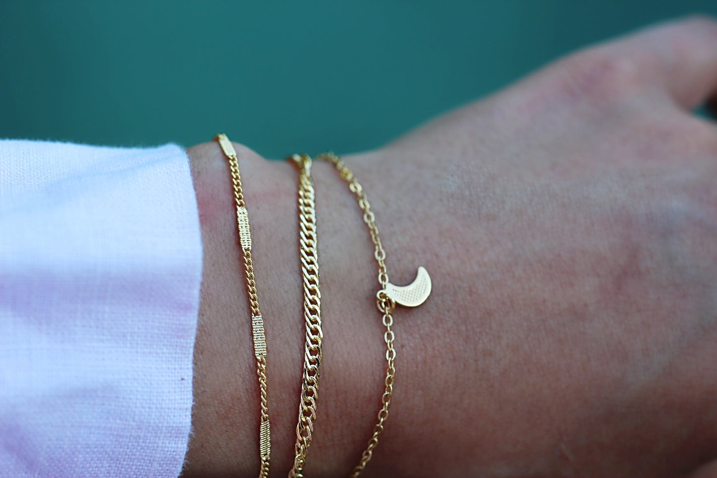 Pulsera Ubud luna tex