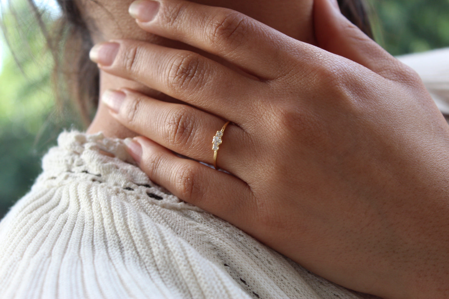 Anillo Diane Triluz