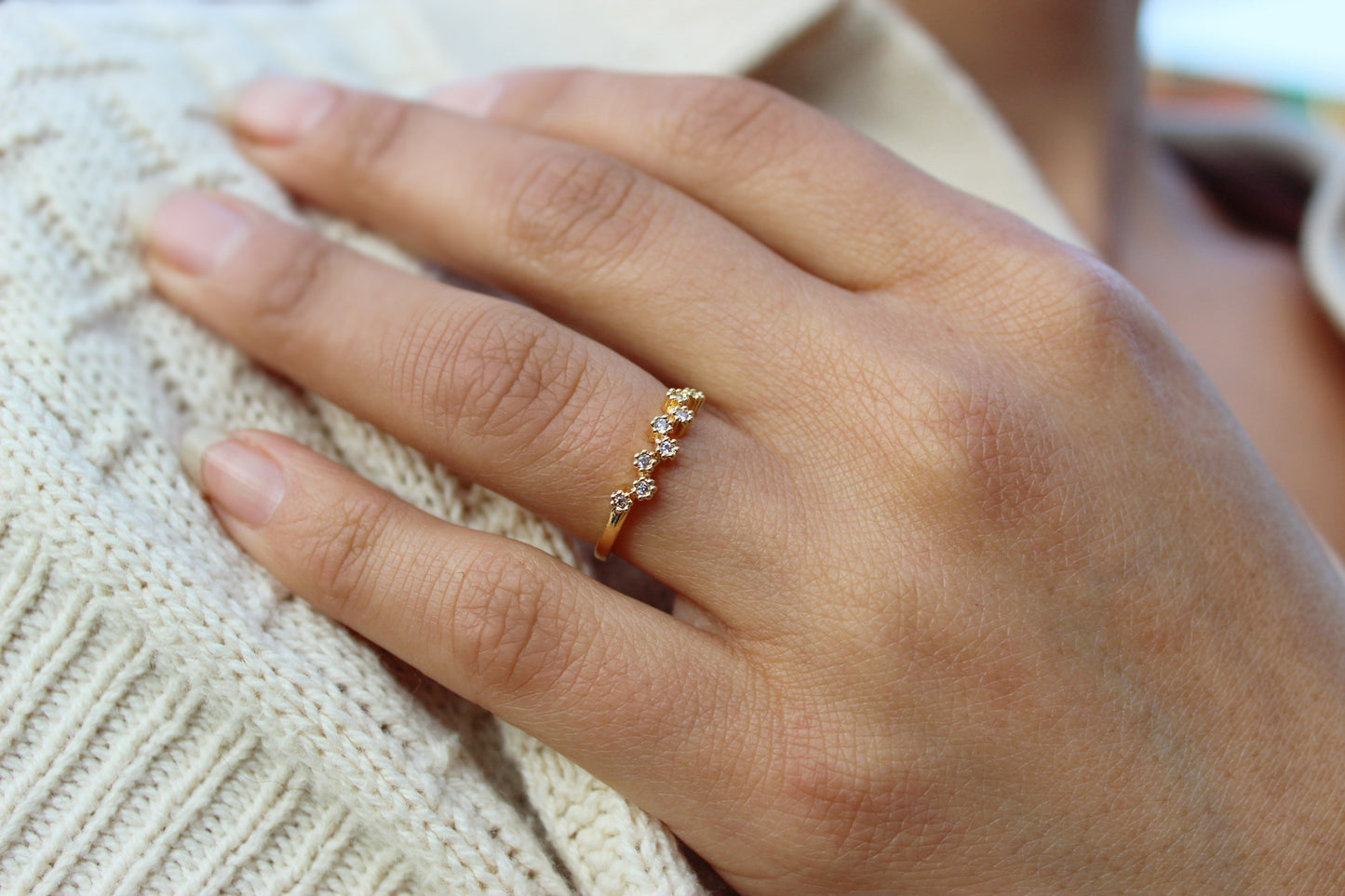 Anillo Tara Punto Frost