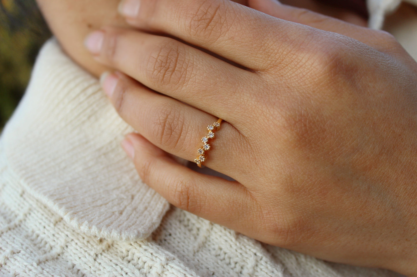 Anillo Tara Punto Frost