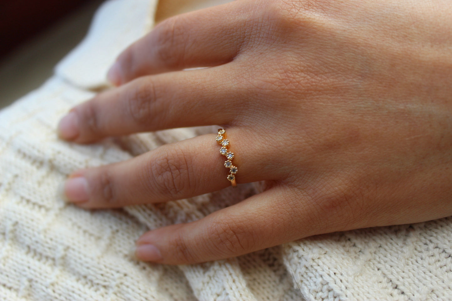 Anillo Tara Punto Frost