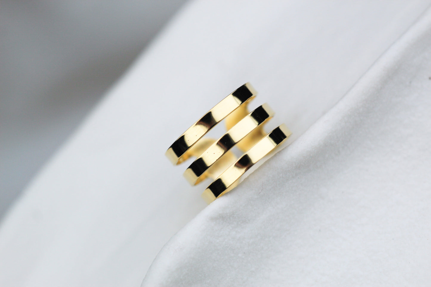 Anillo Tri Líneas