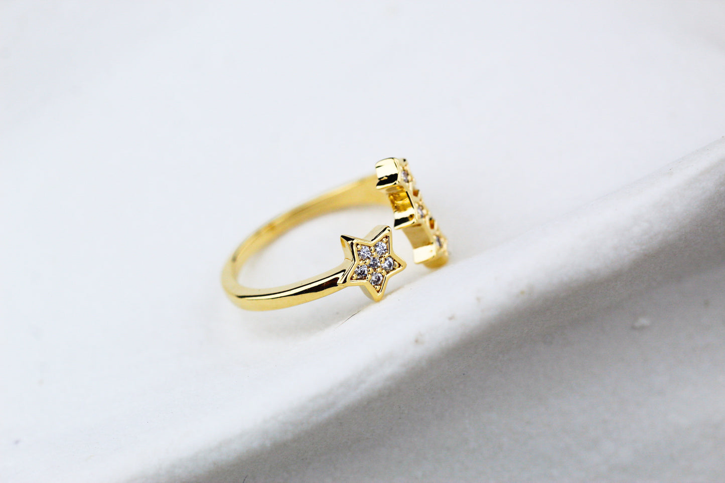 Anillo Tri Stella Frost