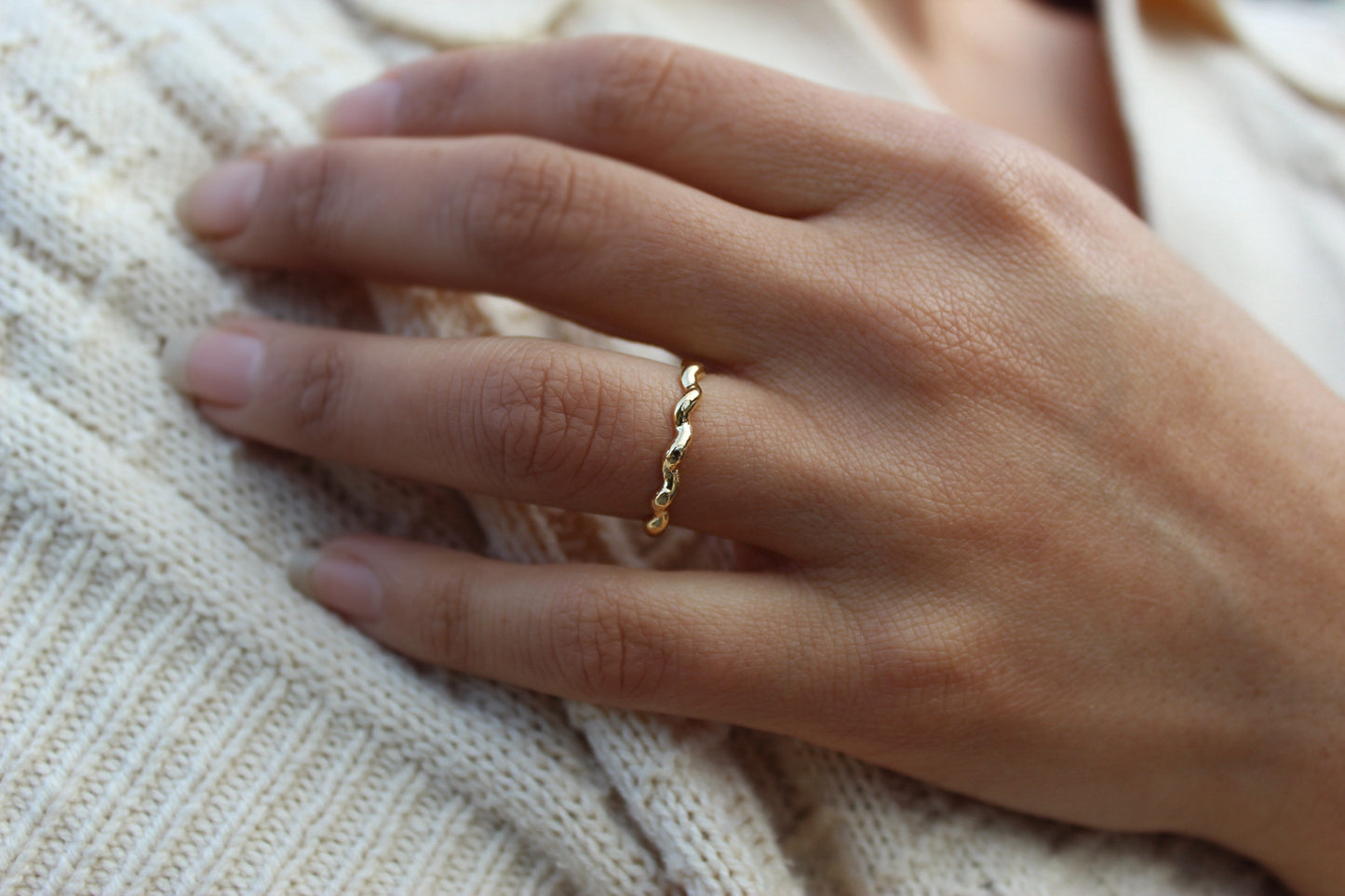 Anillo Espiral Glob Abierto