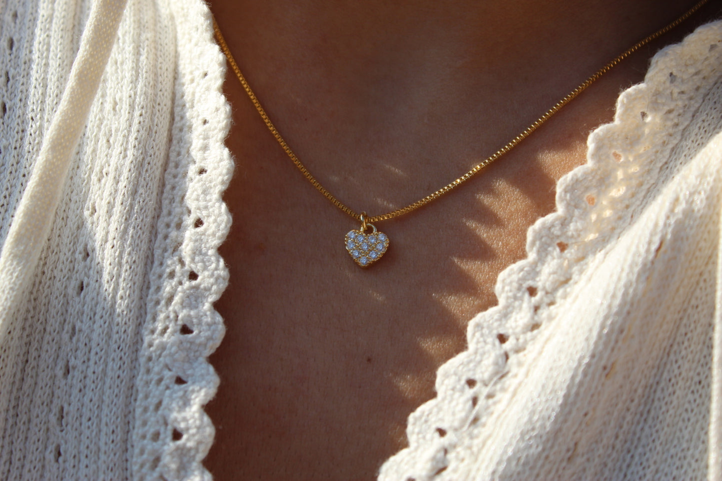 Collar Corazón Frost II
