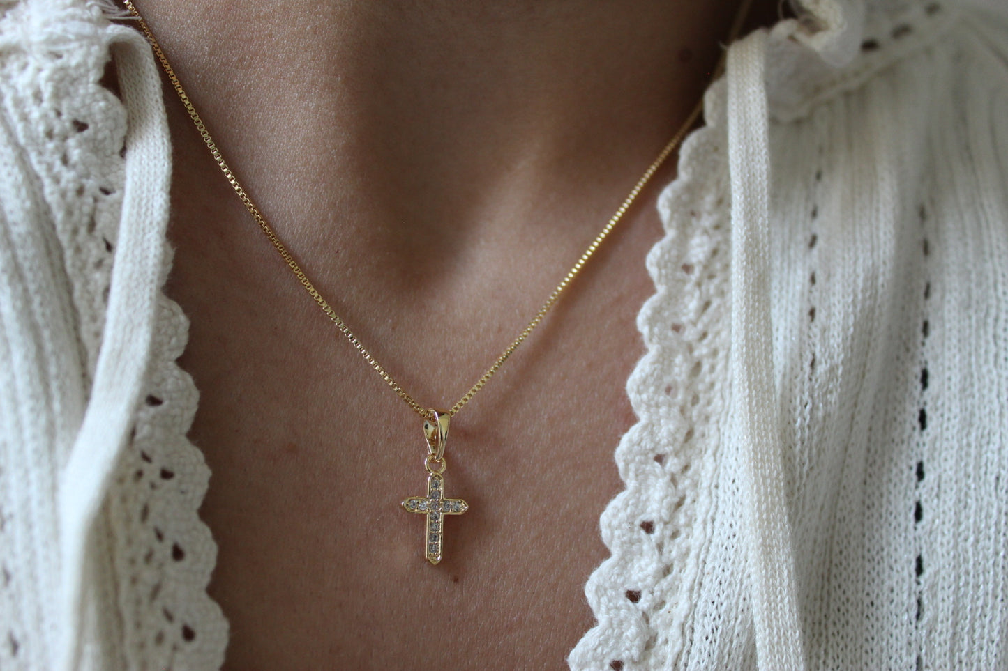 Collar Cruz Frost Bor