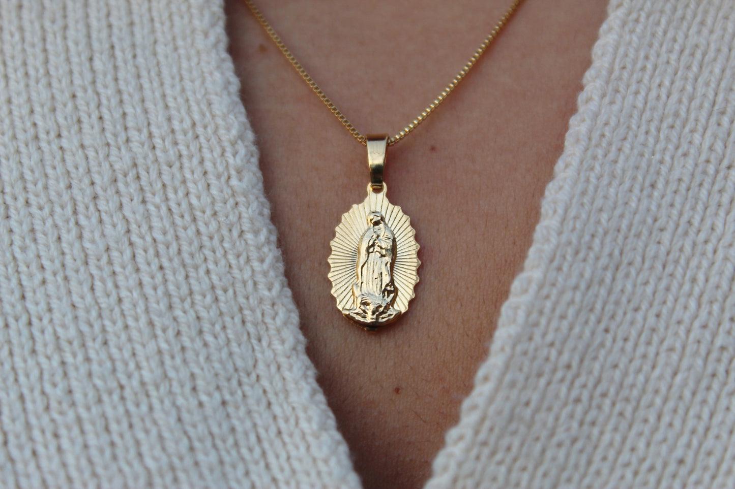 Collar Virgen de Guadalupe