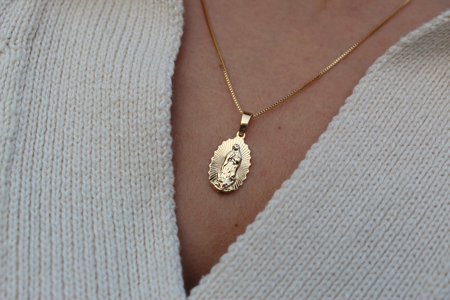 Collar Virgen de Guadalupe