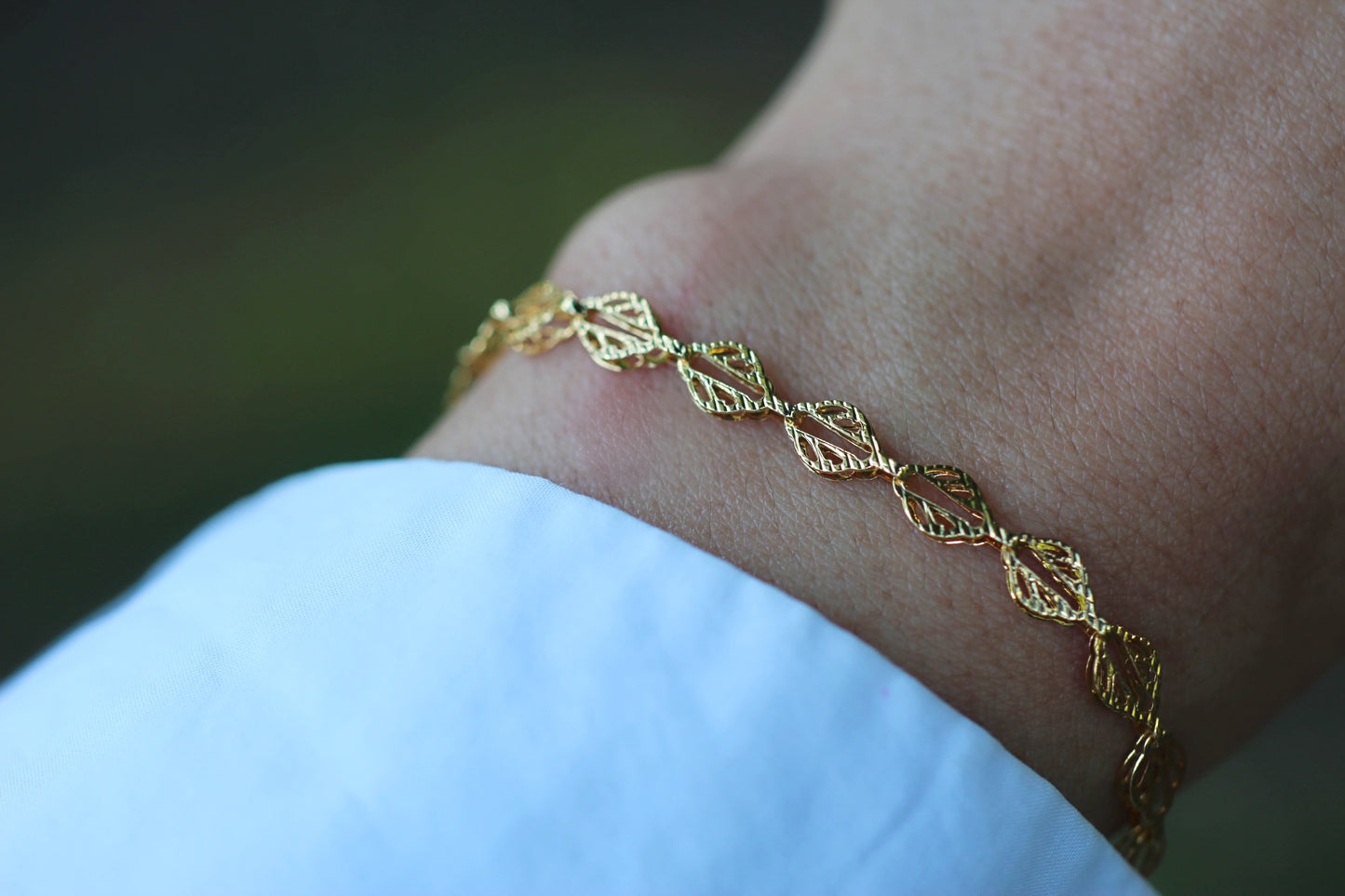 Pulsera Hojas