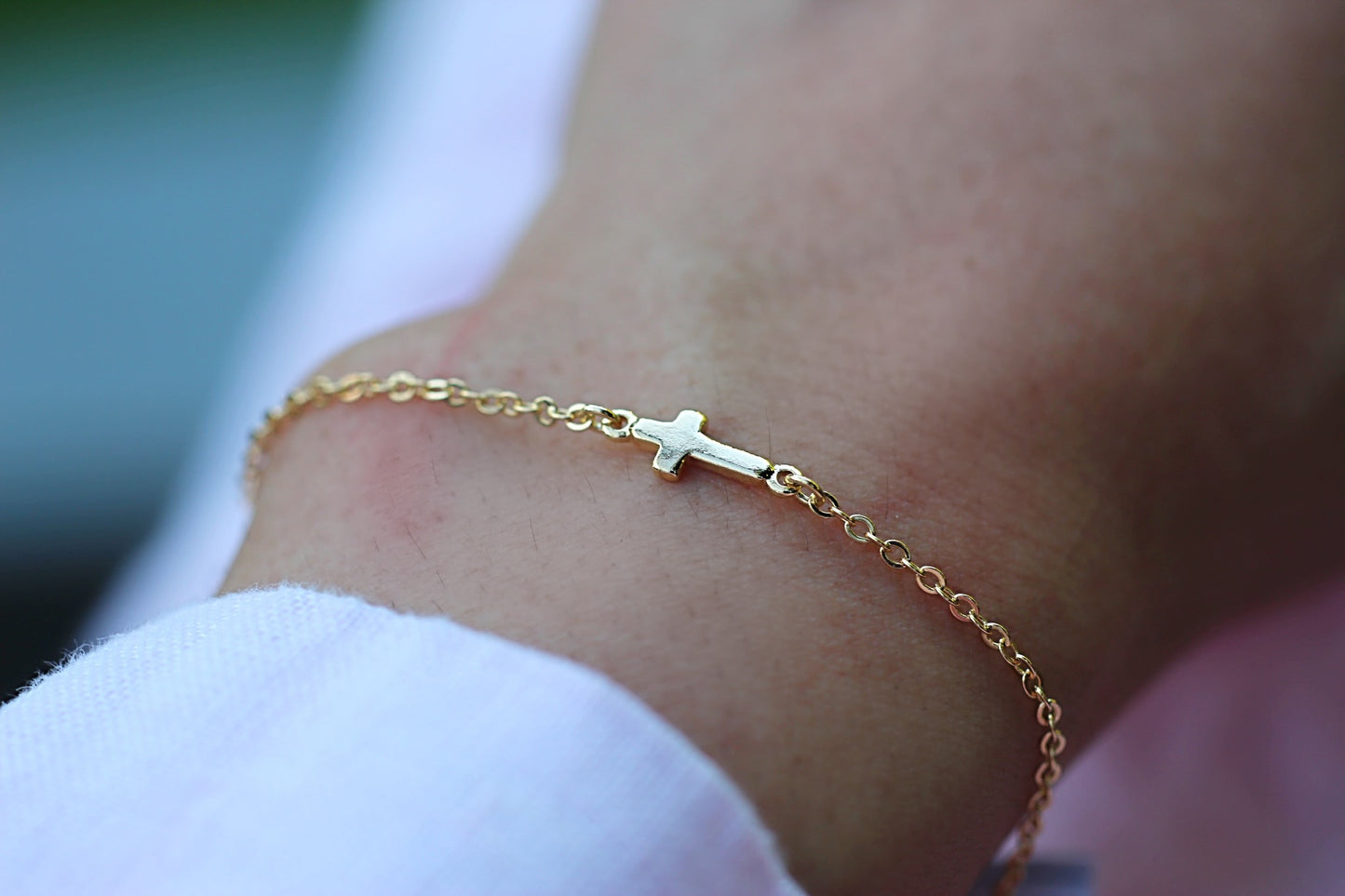 Pulsera Ubud Cruz line