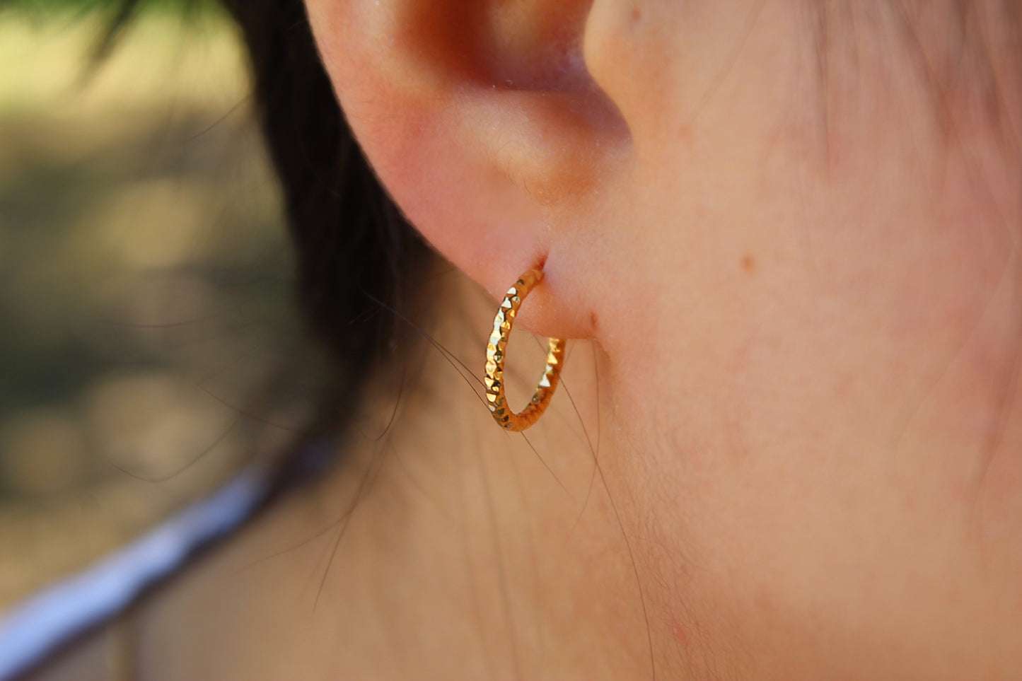 Argollas Facetadas 1,4