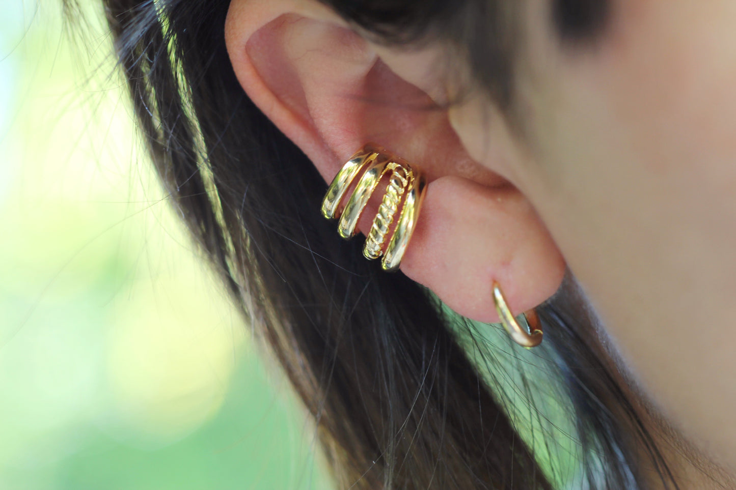 Earcuff Mix Líneas gru