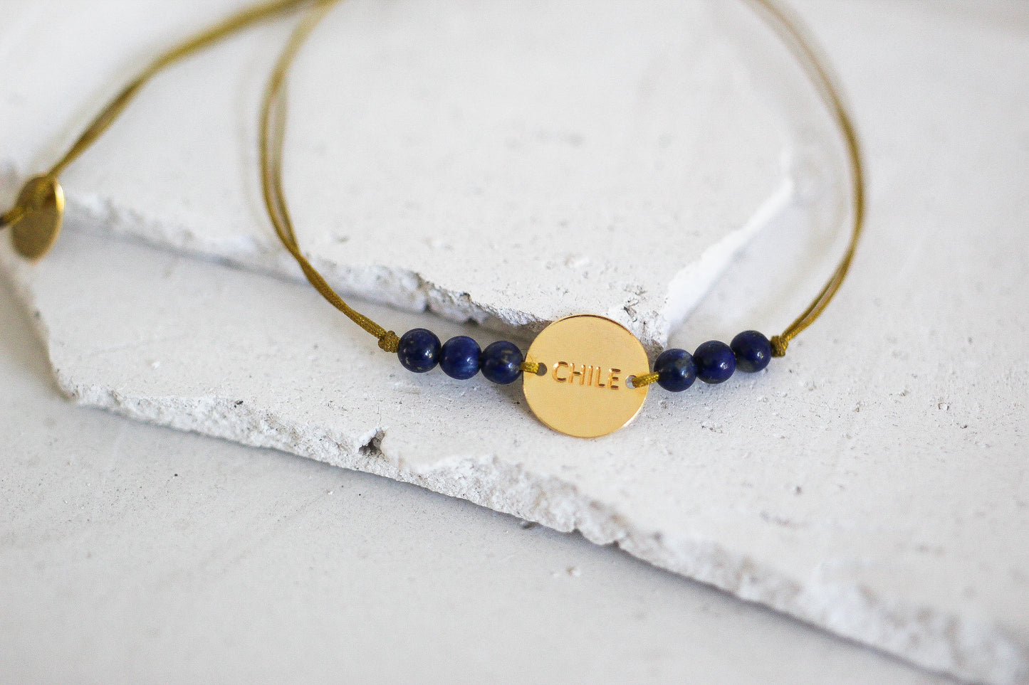 Pulsera Chile Lapislázuli