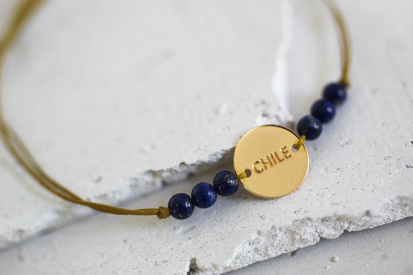 Pulsera Chile Lapislázuli