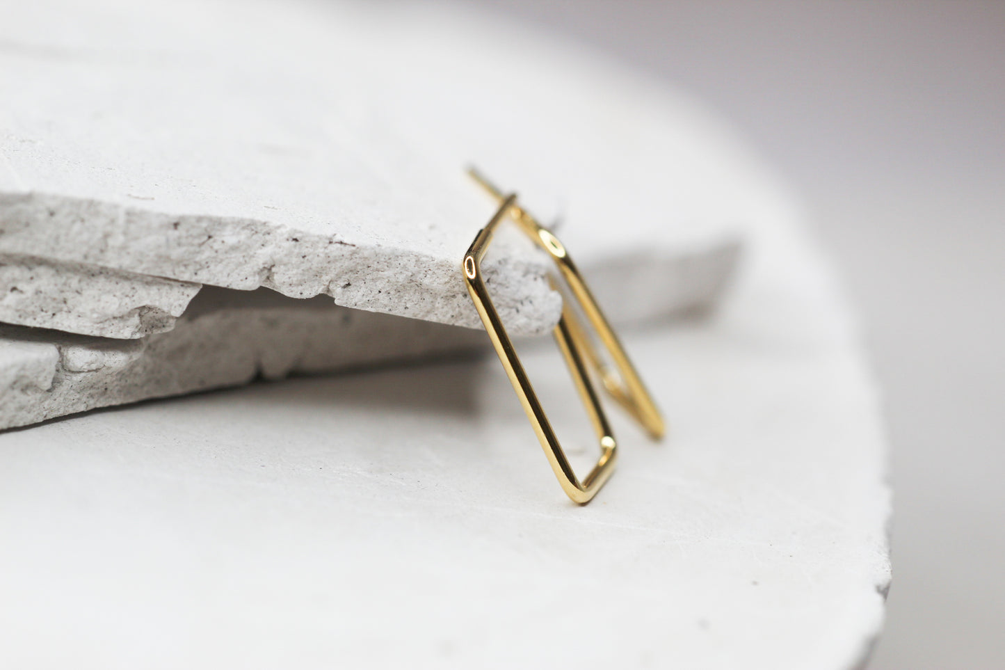 Argollas Rectangular