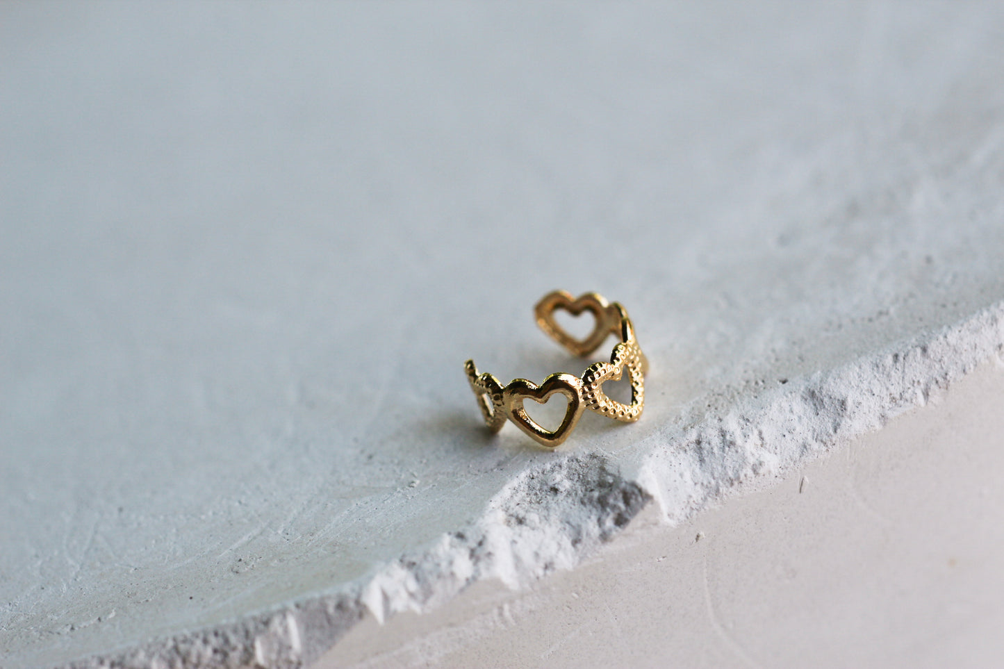 Earcuff Corazones