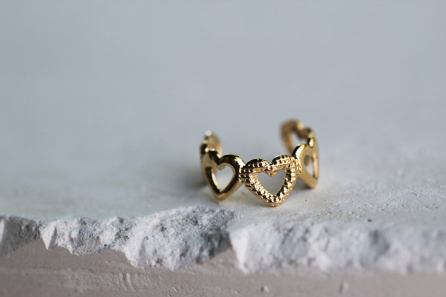 Earcuff Corazones