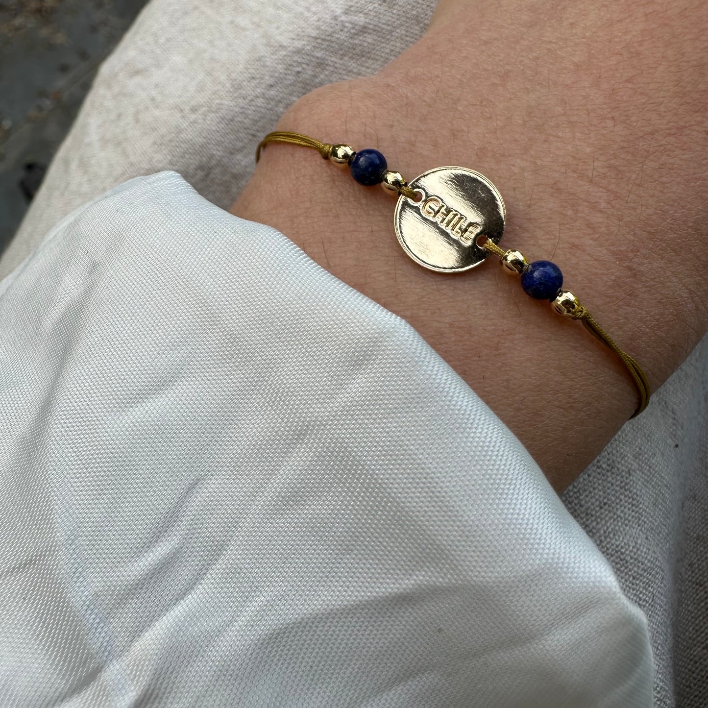 Pulsera Chile Lapislázuli dubai