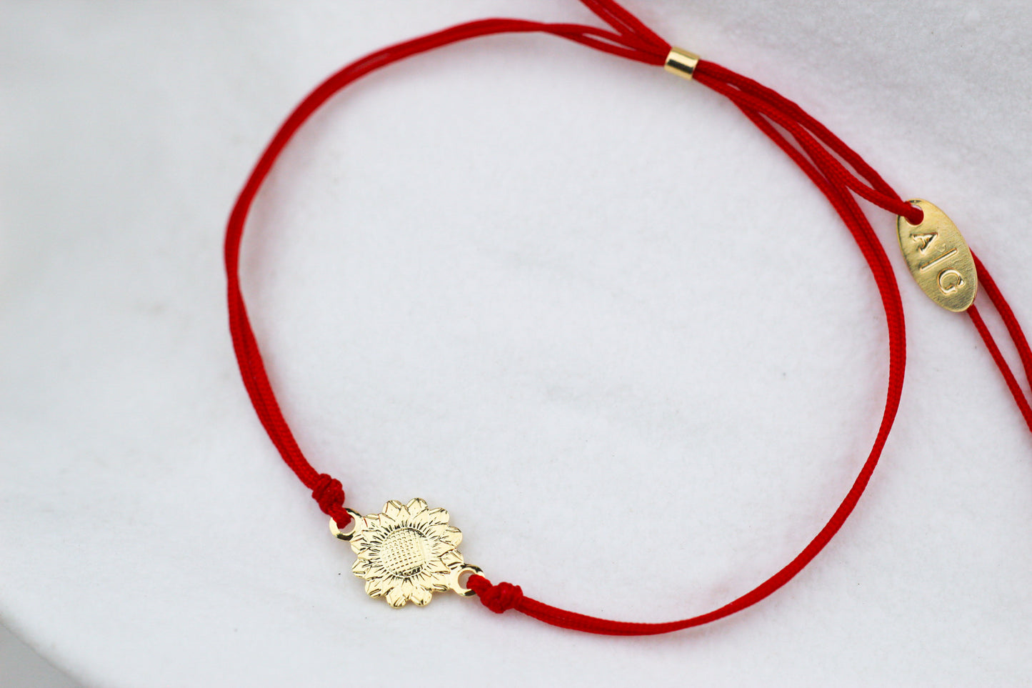 Pulsera BB Girasol Rojo, un símbolo de alegría