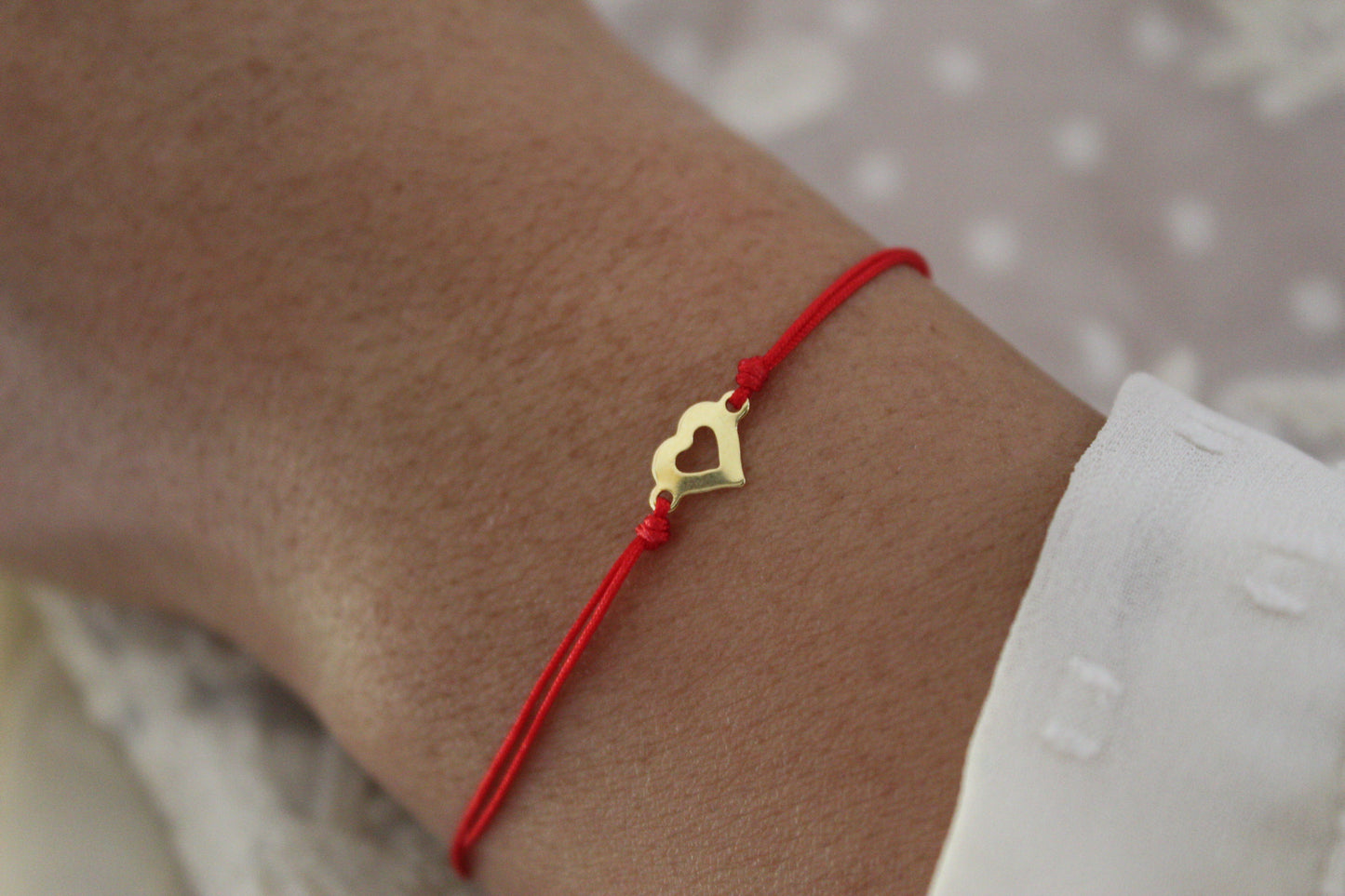 Pulsera Corazón Cali Gru Rojo, un detalle que habla de cariño