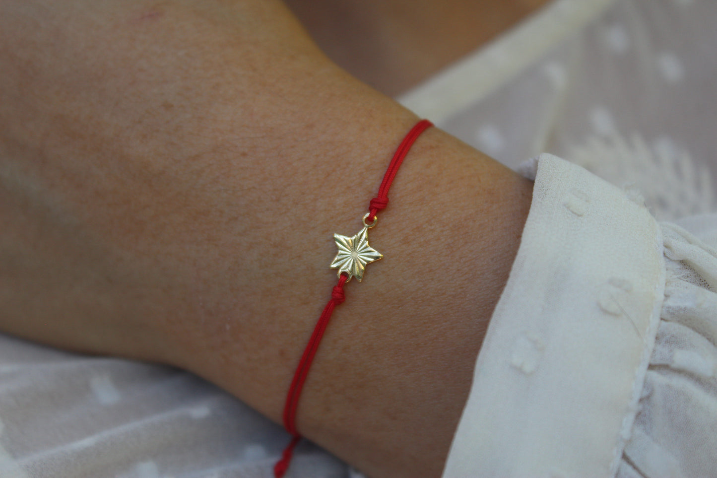 Pulsera Estrella Tex 7 m Rojo, un pequeño símbolo para seguir tu propio camino