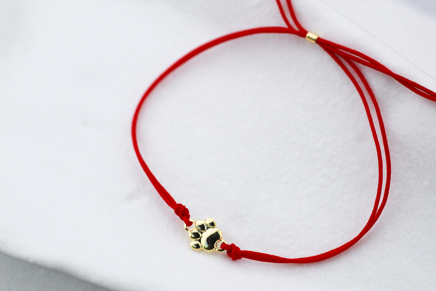 Pulsera Patita Vol Rojo, un símbolo para quienes aman a los animales