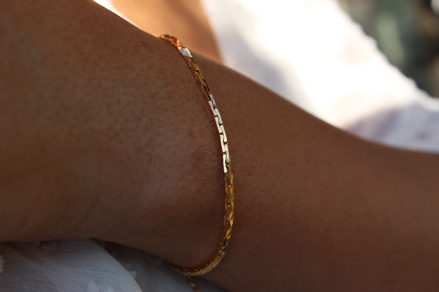 Pulsera Cola Serpiente, elegancia con textura propia