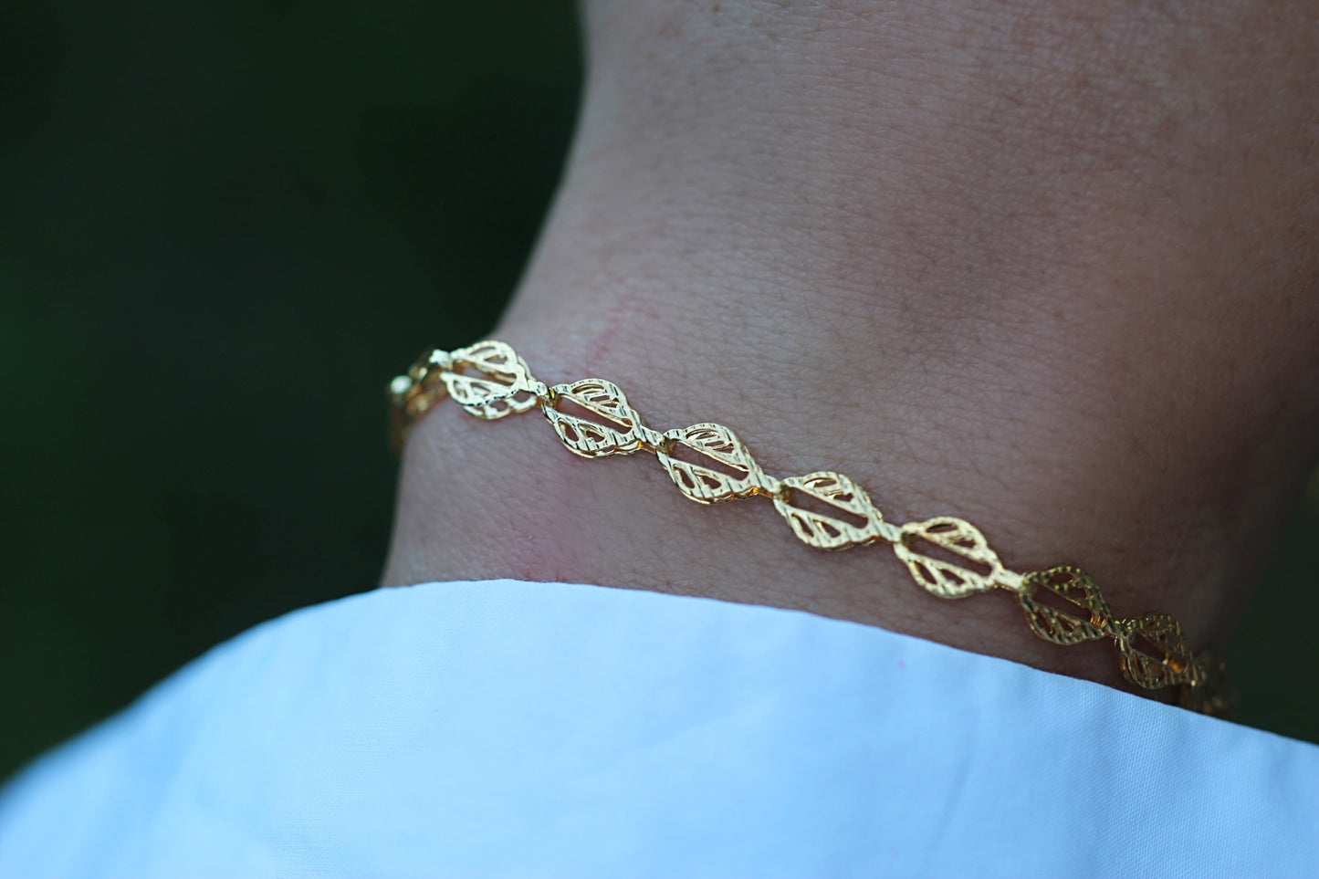 Pulsera Hojas