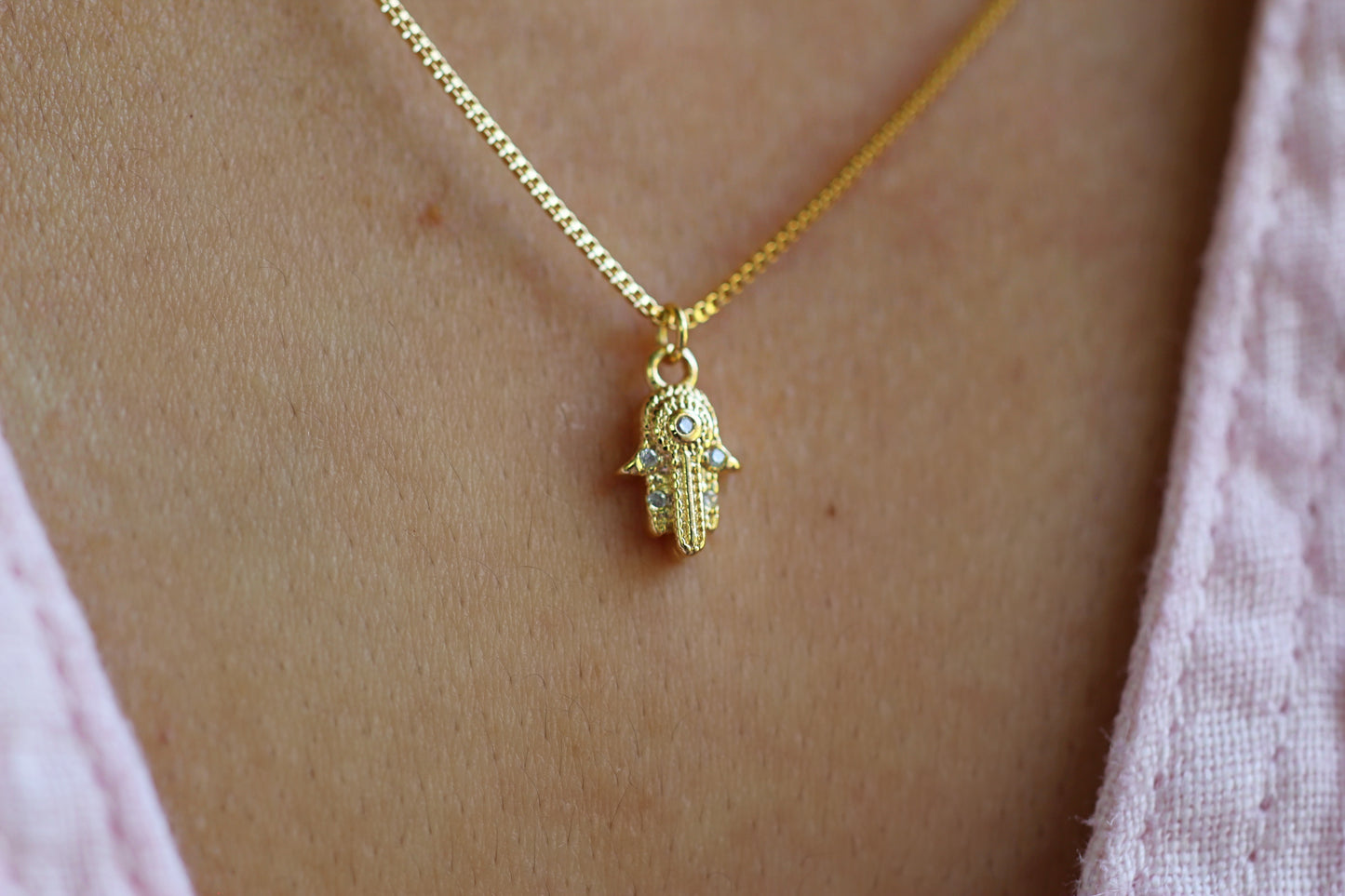 Collar Hamsa frost