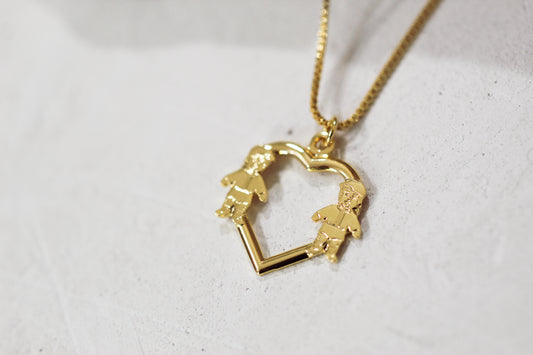 Collar Corazón Niños