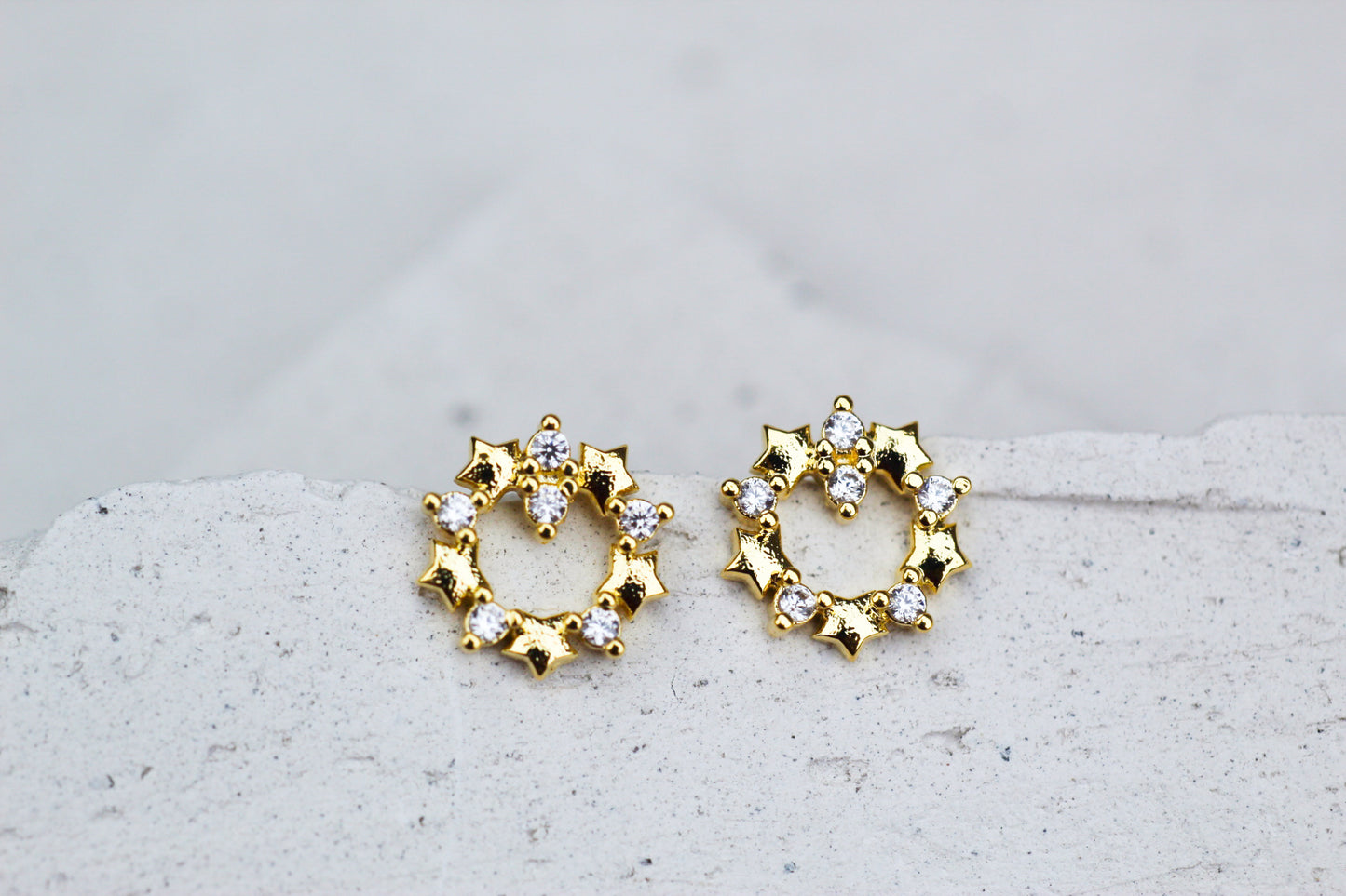Aros Bromo Estrellas Luz