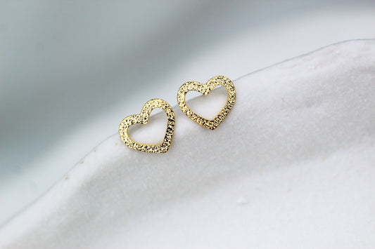 Aros Corazón Satin Cali II