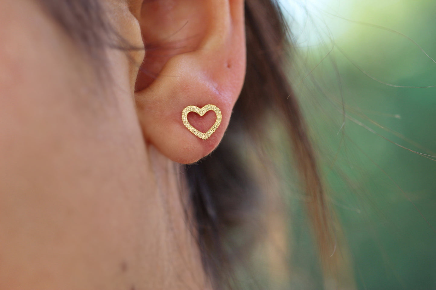 Aros Corazón Satin Cali II