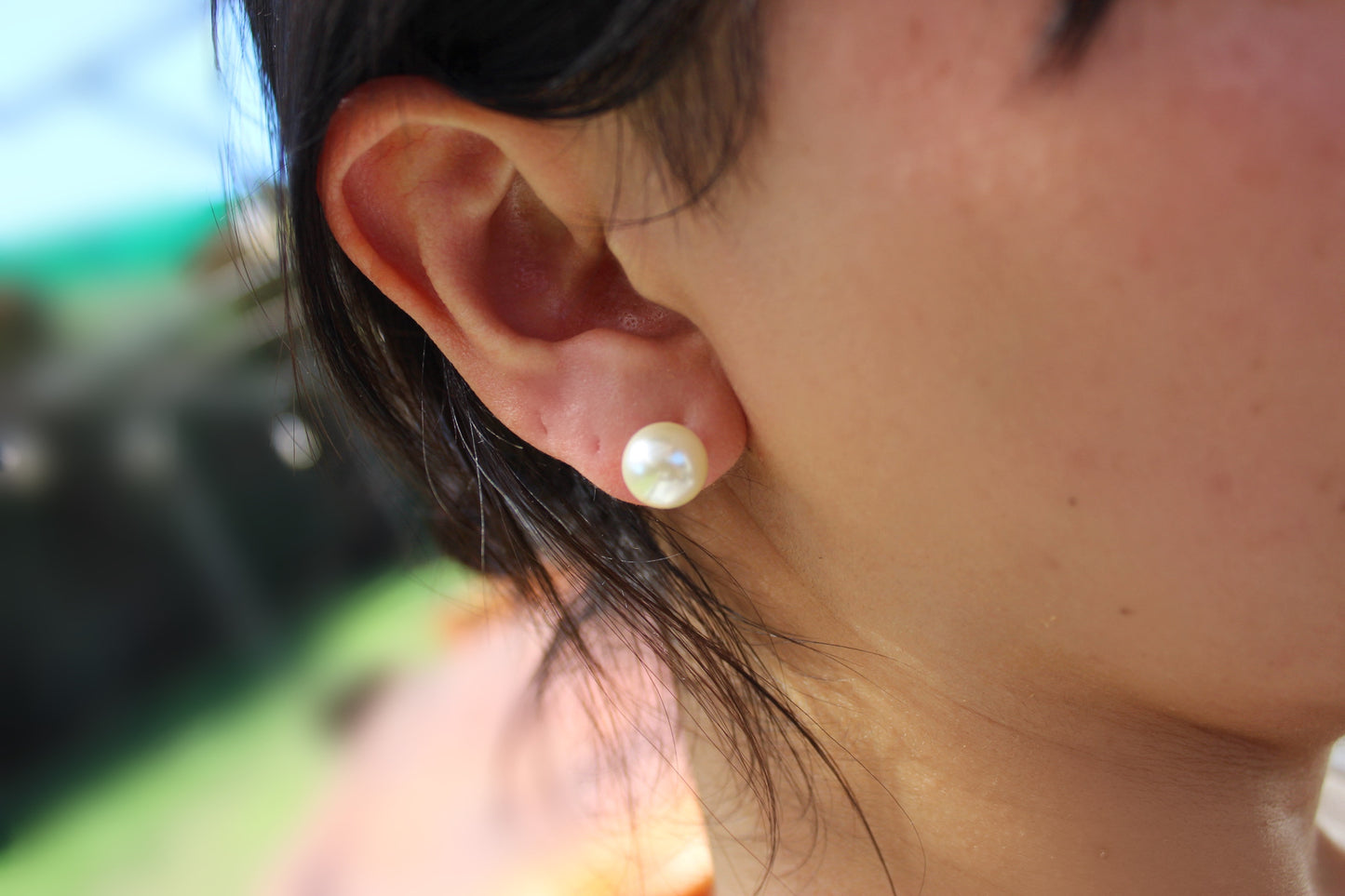 Aros Perlas 10 mm., versátiles para cada momento.