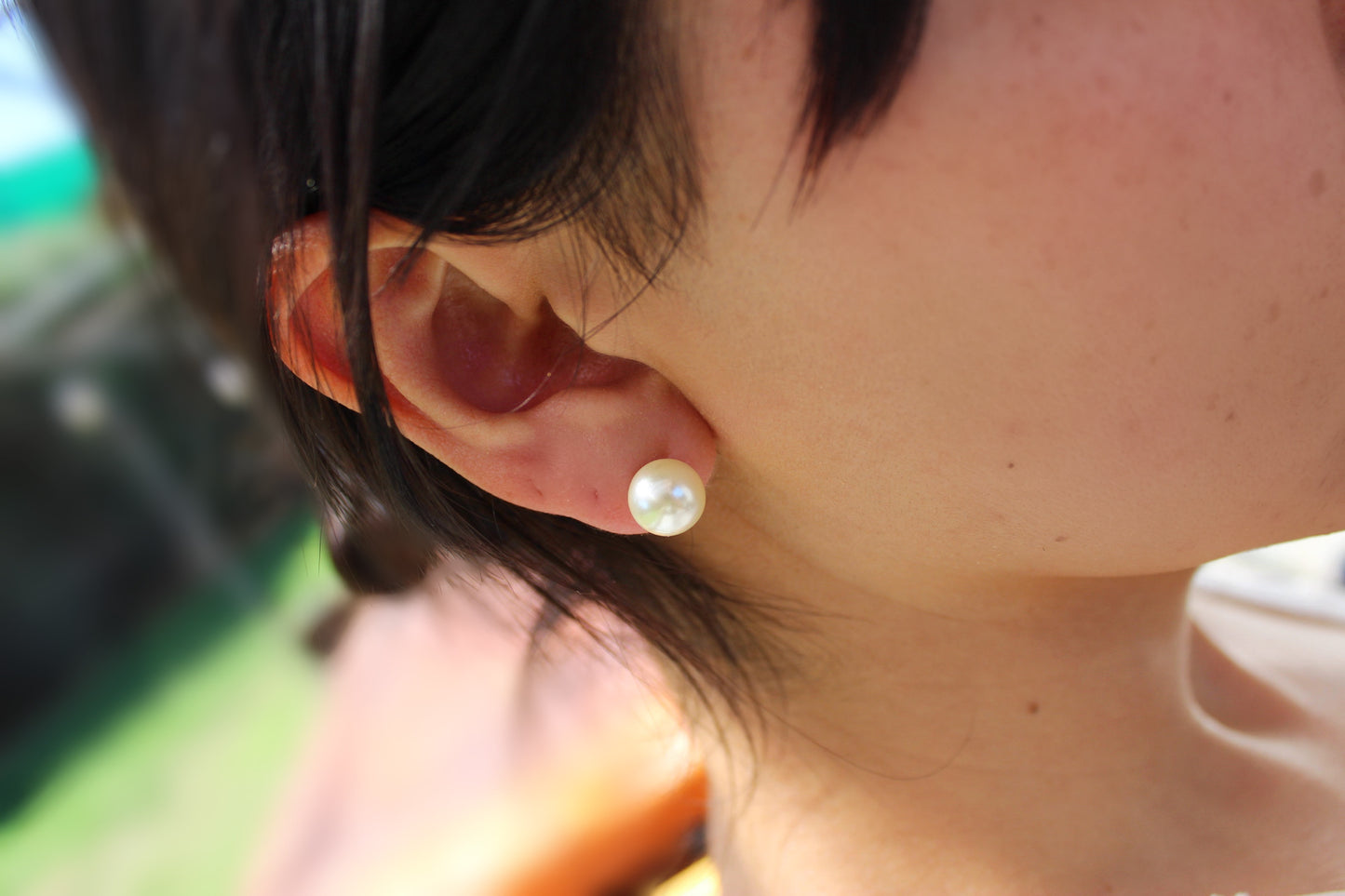 Aros Perlas 10 mm., versátiles para cada momento.