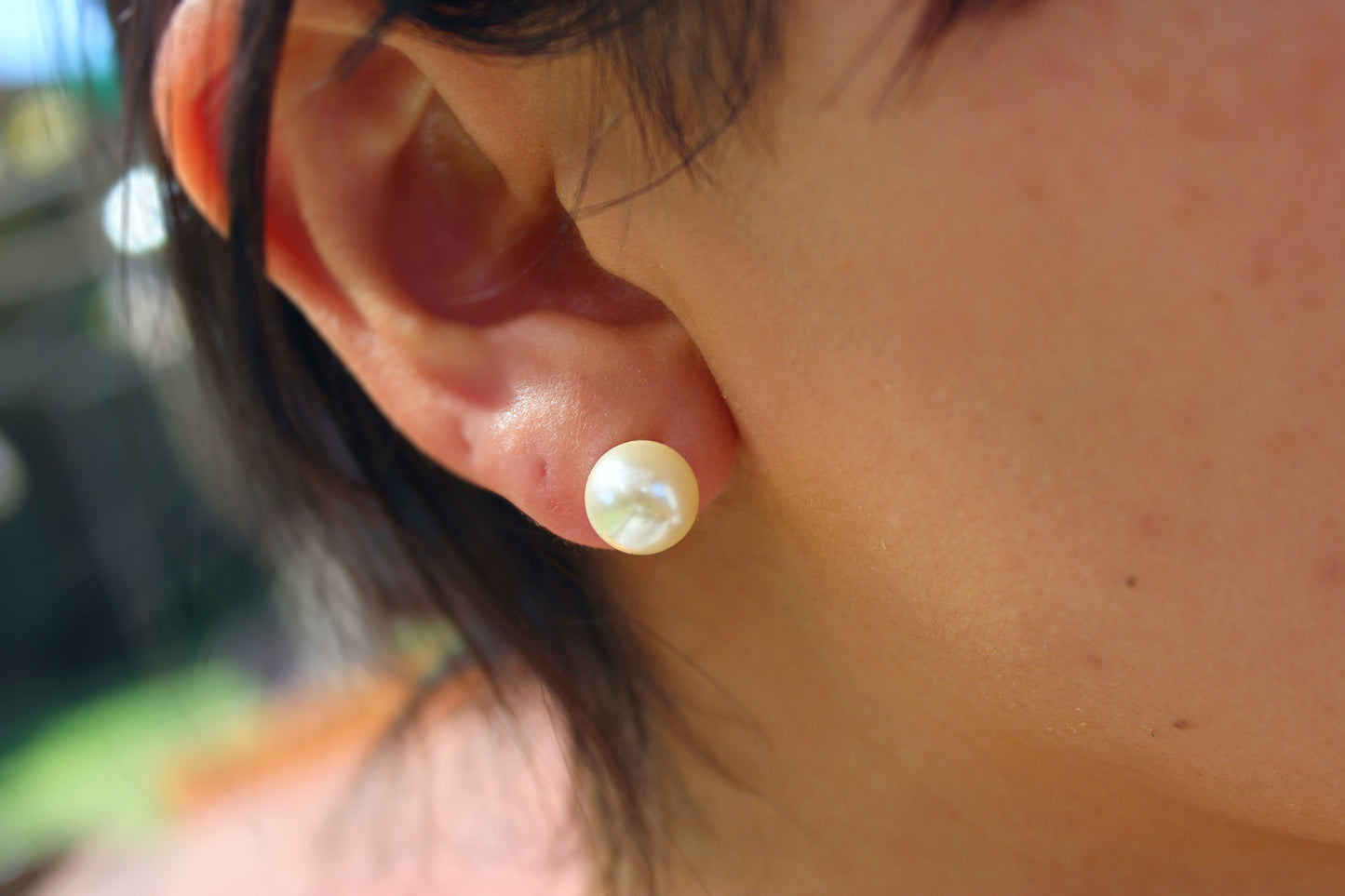 Aros Perlas 10 mm., versátiles para cada momento.