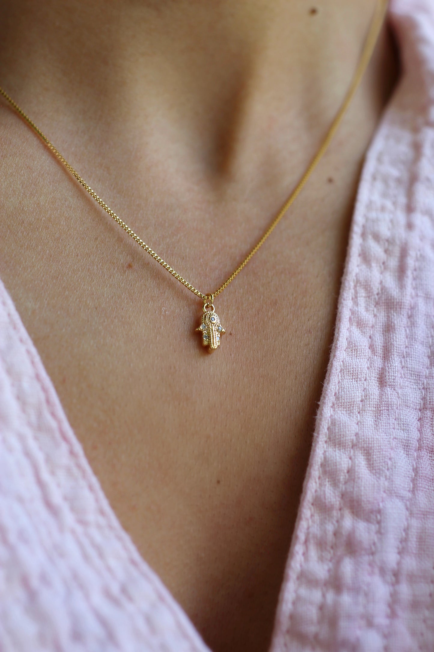 Collar Hamsa frost