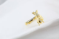 Anillo Abeja f. 8