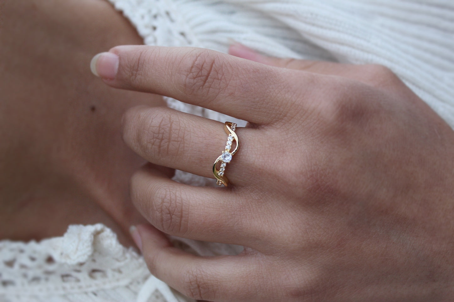 Anillo Diane Frost Curva