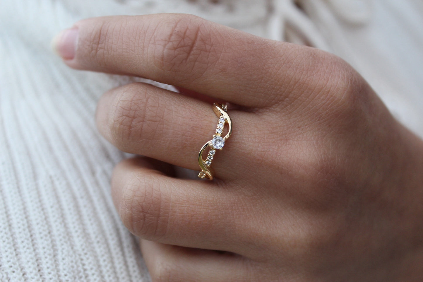Anillo Diane Frost Curva
