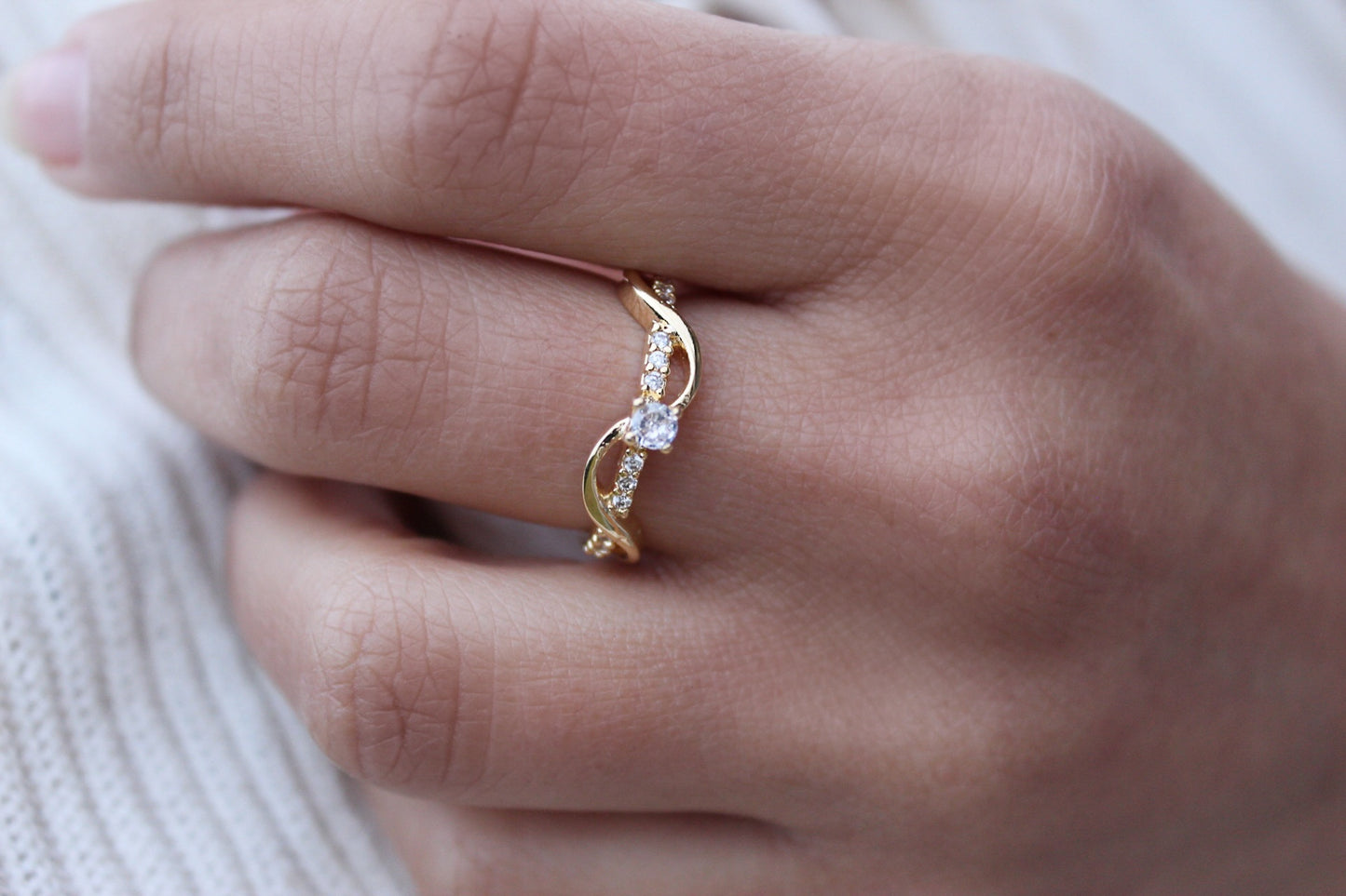 Anillo Diane Frost Curva