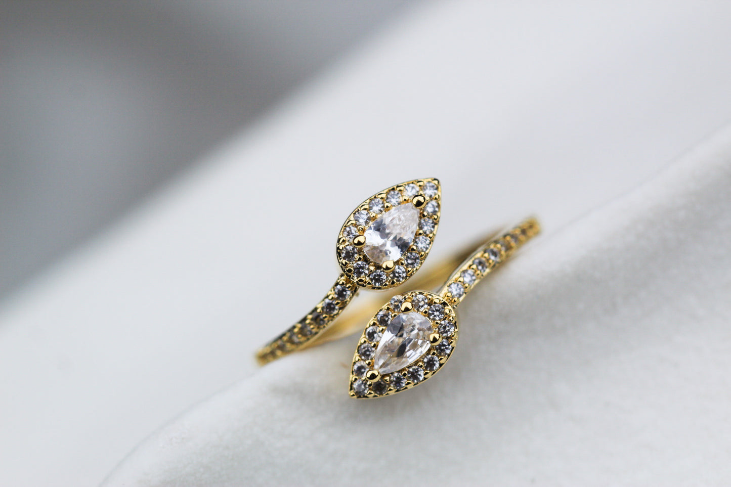 Anillo Dua Drops f. Luz