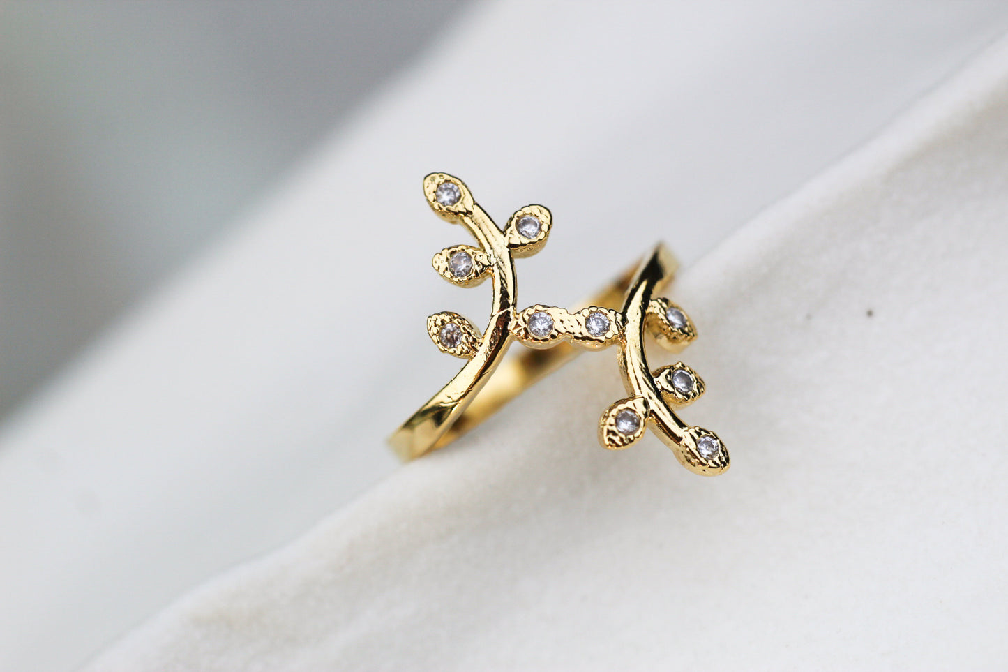 Anillo Dua Hoja Tr. f.