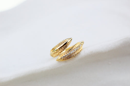 Anillo Dua Hoja Frost