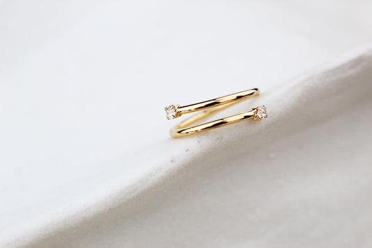 Anillo Dua Línea Luz