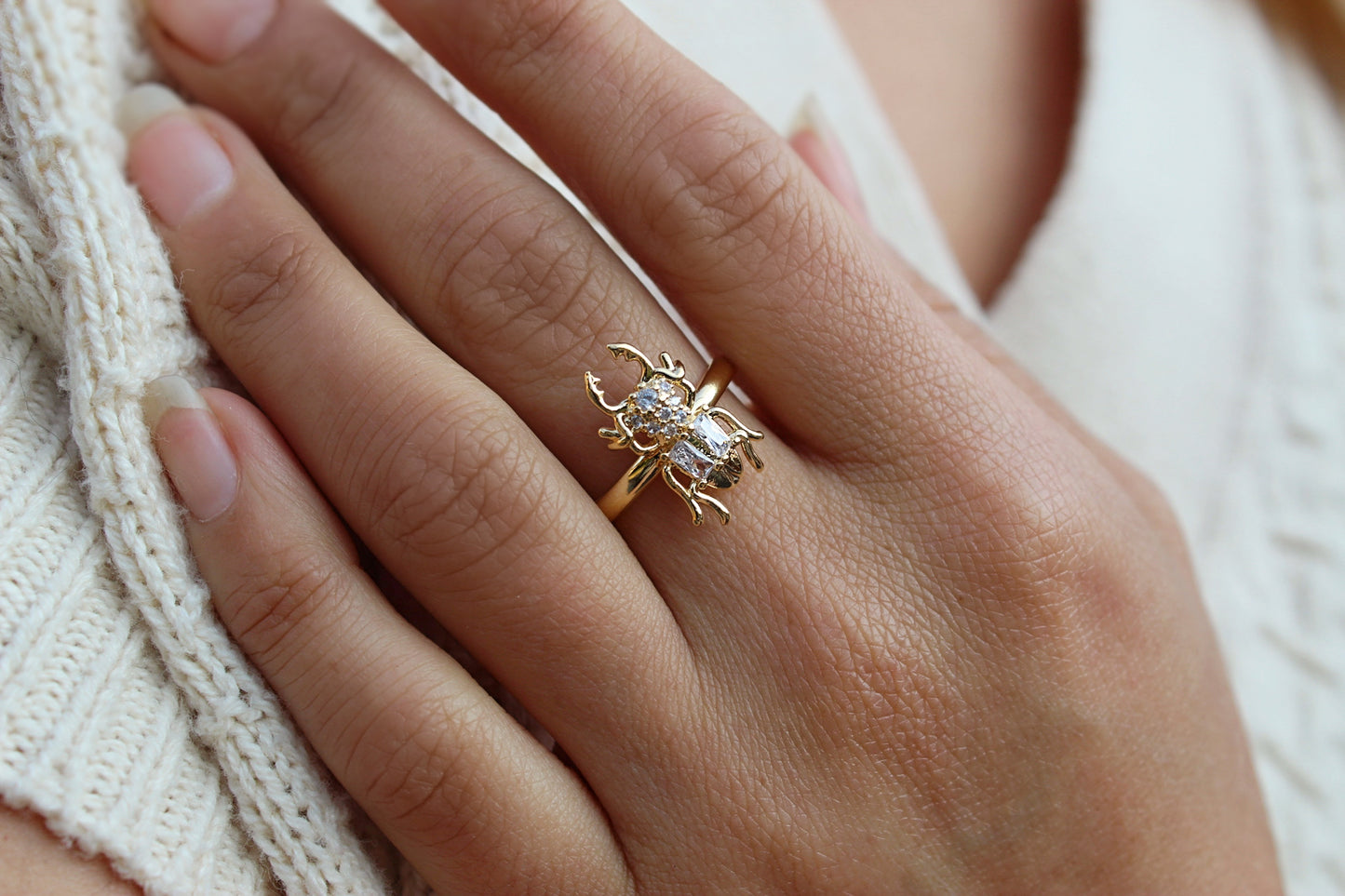 Anillo Escarabajo Frost