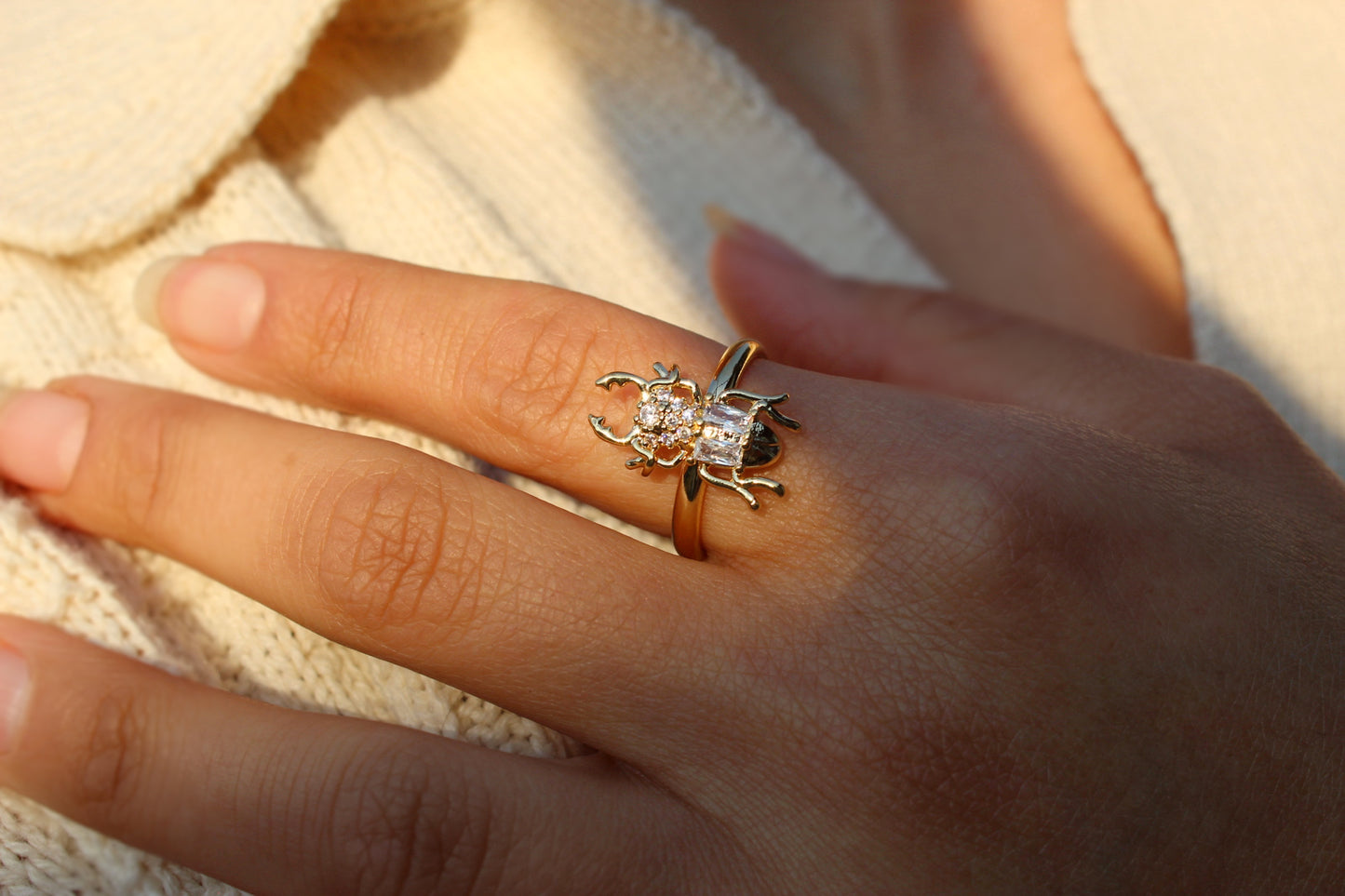 Anillo Escarabajo Frost