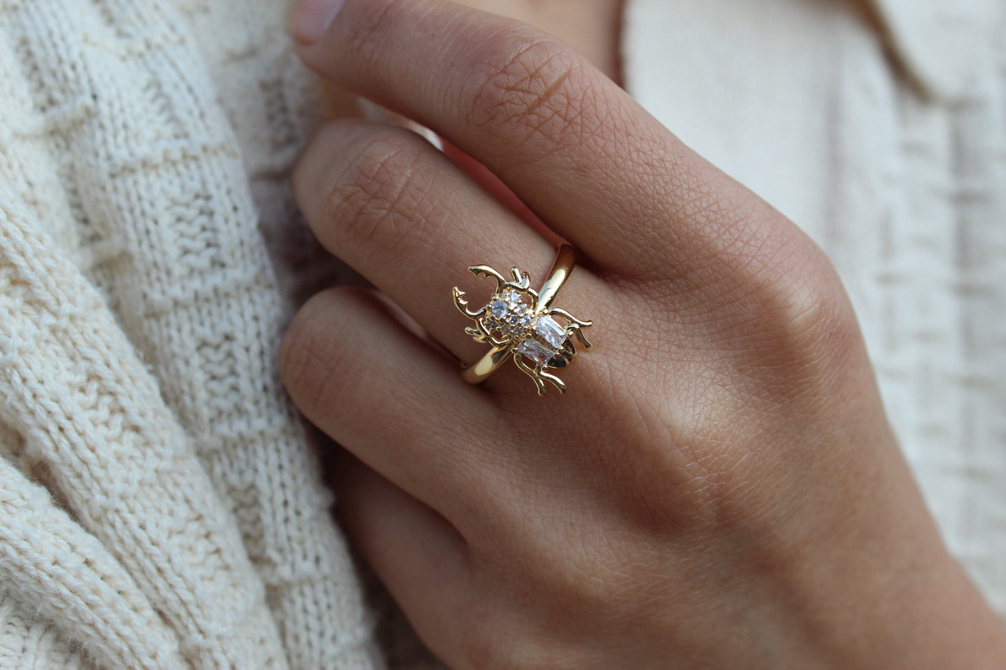 Anillo Escarabajo Frost