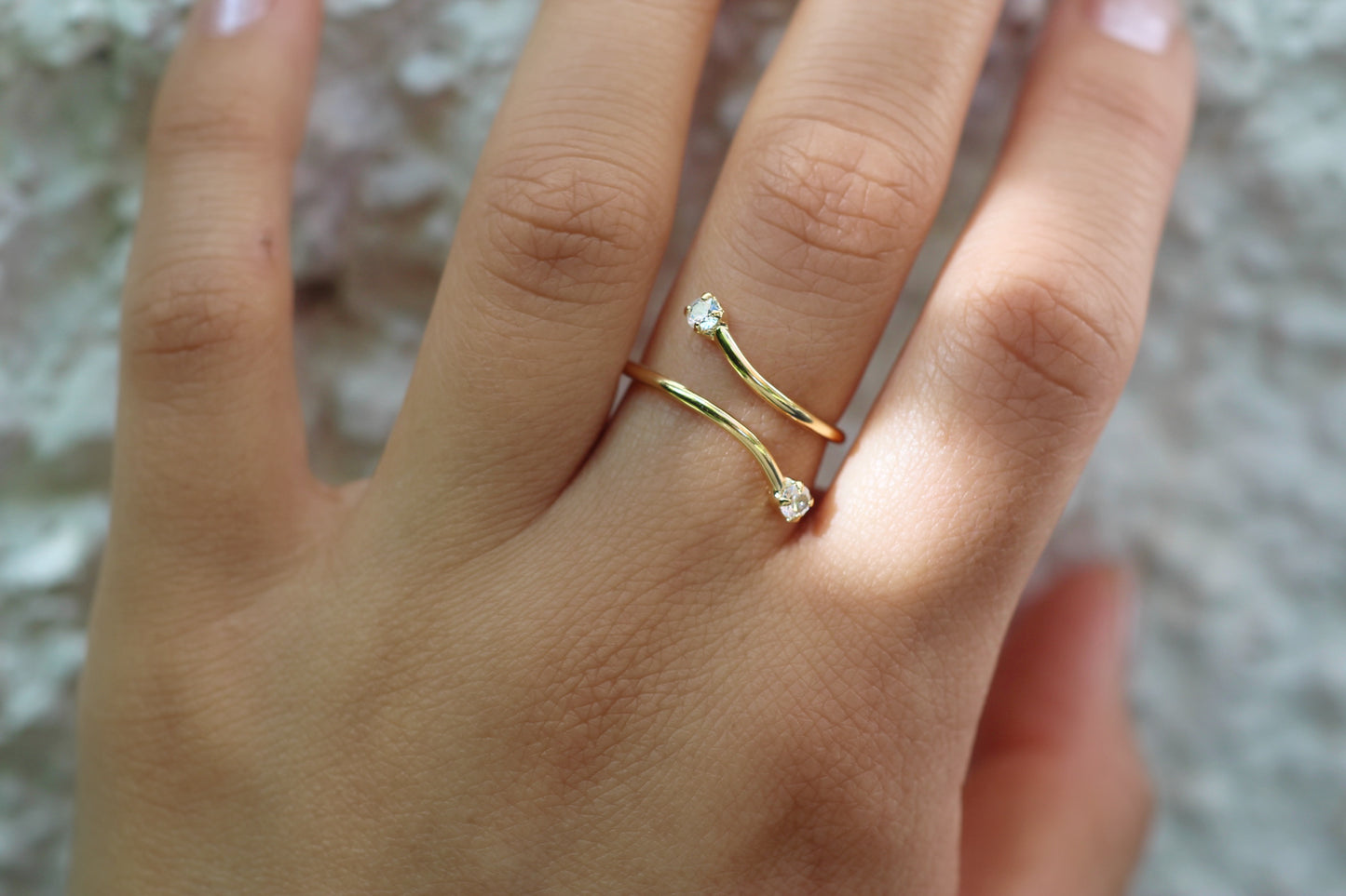 Anillo Luz Curva